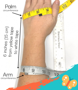 How to measure your arm for a wrist brace